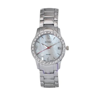 BONIA BN10069-2355S Silver Jam Tangan Wanita