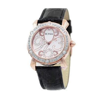 BONIA BN10072-2515S Black Jam Tangan Wanita