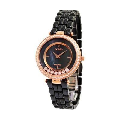 BONIA BN10123-2537S Black Jam Tangan Wanita