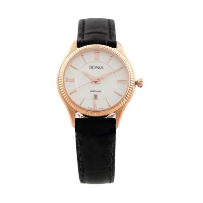 BONIA BN10136-2513 Black Jam Tangan Wanita