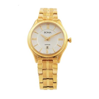 BONIA BN10137-2213 Gold Jam Tangan Wanita