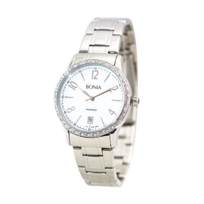 BONIA ROSSO B10065-2315S Silver Jam Tangan Wanita