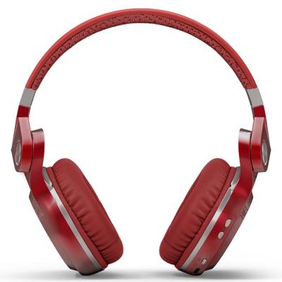 Bluedio T2 Plus Hurricane Wireless Bluetooth Headphone - Merah