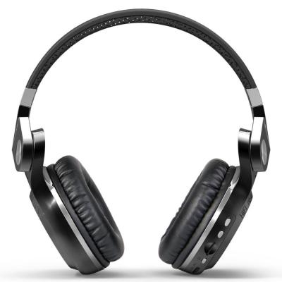 Bluedio T2 Plus Hurricane Wireless Bluetooth Headphone - Hitam