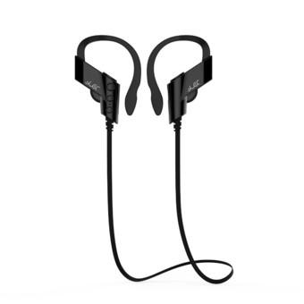 Bluetooth Headset Stereo V4.1 Wireless sport Headphone Earphone Built-in Mic Handfree ,black (Intl)  