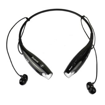 Blz Bluetooth Stereo Headset Two Channel MP3 Music Headphone - HV-800 - Hitam  