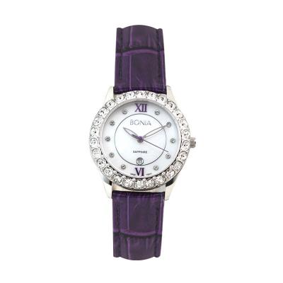 Bonia BN10011-2309S Purple Jam Tangan Wanita