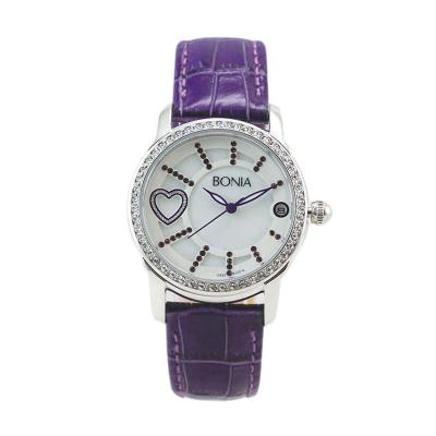 Bonia BN10014-2309S Purple Jam Tangan Wanita