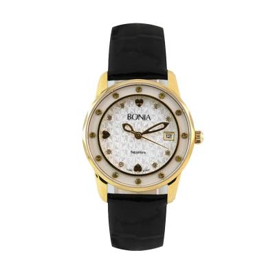 Bonia BN10017-2259S Black Jam Tangan Wanita