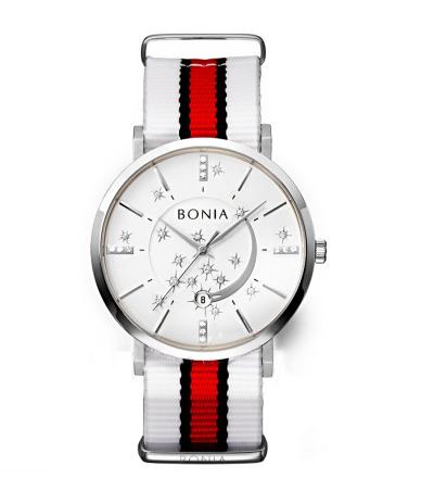 Bonia BN10125-1359 White Jam Tangan Pria