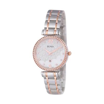 Bonia BN10158-2655S Silver Jam Tangan Wanita