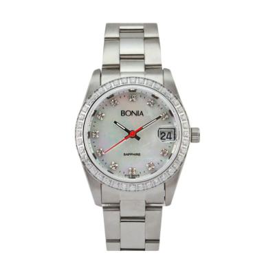 Bonia BN147-1357S Silver Jam Tangan Pria