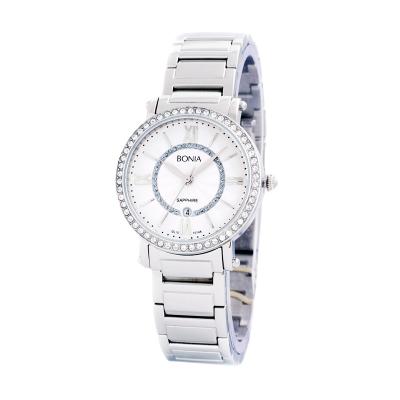 Bonia Bnb10146-2313s White Jam Tangan Wanita