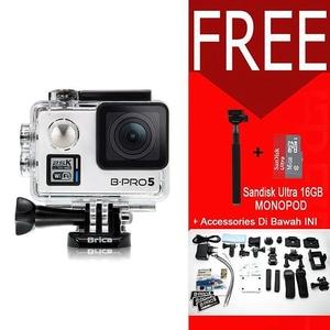 Brica Bpro B-Pro 5 Alpha Plus PUTIH+Free Monopod PY+Sandisk 16GB