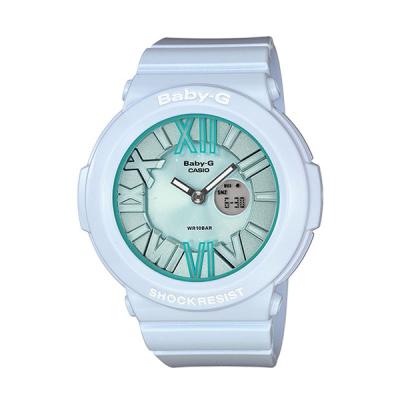 CASIO BABY-G BGA-161-2B White Blue Jam Tangan Wanita