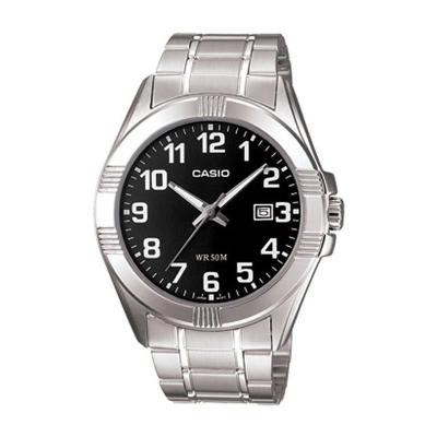 CASIO Casual MTP-1308D-1B Black Jam Tangan Pria