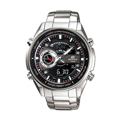 CASIO Edifice EFA-133D-1AV Silver Jam Tangan Pria