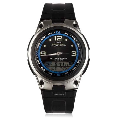 CASIO Fishing Gear AW-82-1A Sports Jam Tangan Pria Black