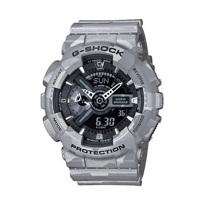 CASIO G-SHOCK GA-110CM-8A Camouflage Grey Jam Tangan Pria