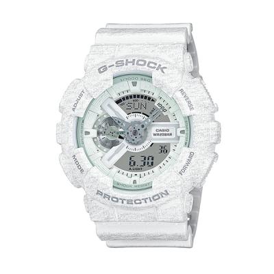 CASIO G-SHOCK GA-110HT-7A Heathered White Jam Tangan Pria