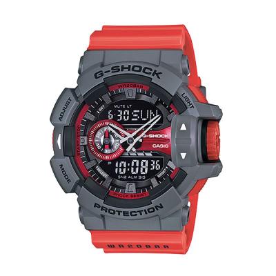 CASIO G-SHOCK GA-400-4B Red Grey Jam Tangan Pria [Limited Edition]