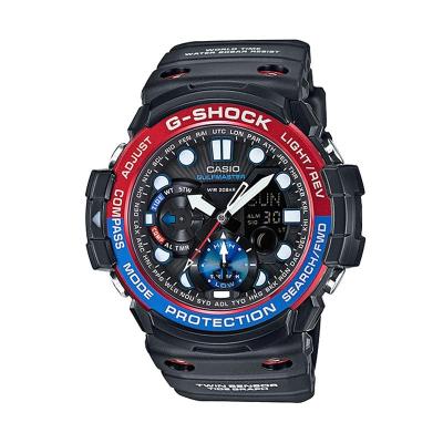 CASIO G-SHOCK GN-1000-1A GULFMASTER Twin Sensor Black Jam Tangan Pria