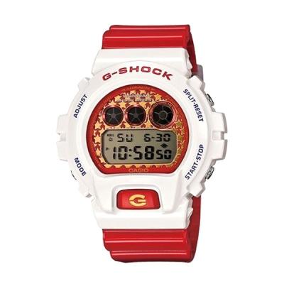 CASIO G-Shock DW-6900SC-7DR Merah Putih Jam Tangan Pria