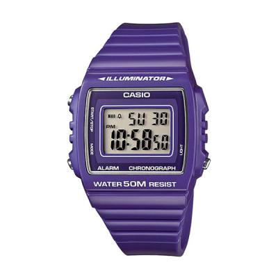 CASIO Illuminator W-215H-6A Glossy Purple Jam Tangan Pria