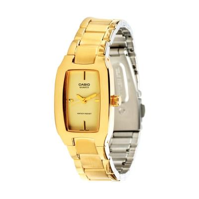 CASIO LTP-1165N-9C Enticer Gold White Jam Tangan Wanita