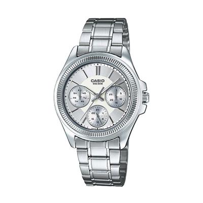 CASIO LTP-2088D-7AV Silver Jam Tangan Wanita