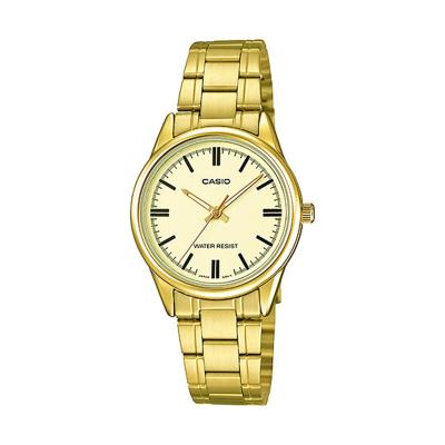 CASIO LTP-V005G 9A Gold Casual Jam Tangan Wanita