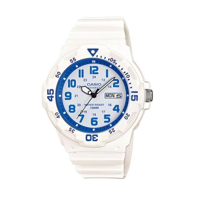 CASIO MRW-200HC-7B2V White Blue Jam Tangan Pria