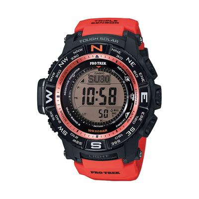 CASIO Solar Waveceptor PROTREK PRW-3500Y-4DR Red Jam Tangan Pria