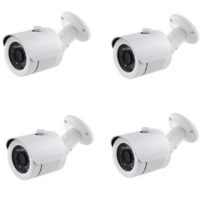 CCTV Kamera Outdoor AHD LBH24AD130 Vandalproof Metal Case 4Pcs - White