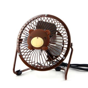 CT-330 USB Mini Fan (Brown)  