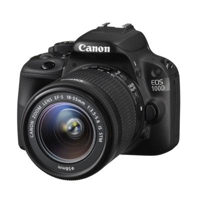 Canon EOS 100D Kit 18-55mm IS STM Black Kamera DSLR