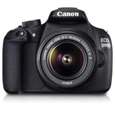 Canon EOS 1200D Kit 18-55mm f/3.5-5.6 IS II - Hitam