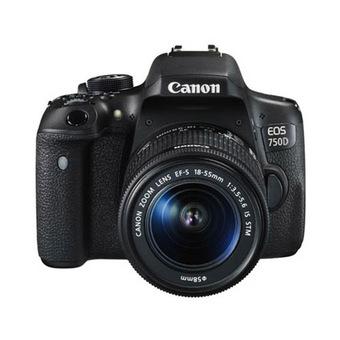 Canon Kamera EOS 750D Kit EF-S 18-135mm f/3.5-5.6 IS STM WiFi  