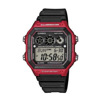 Casio AE-1300WH-4A Sport Black Jam Tangan Pria