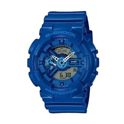 Casio Analog GA-110BC-2ADR Biru Jam Tangan Pria