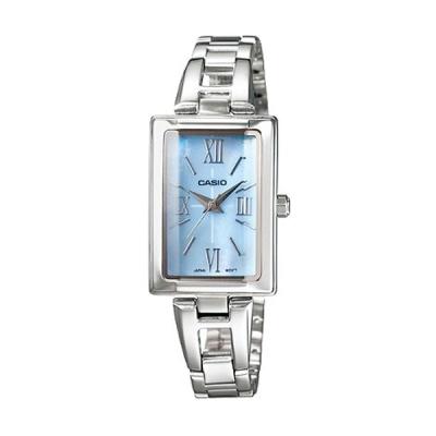 Casio Analog LTP-1341D-2ADF Silver Biru Jam Tangan Wanita