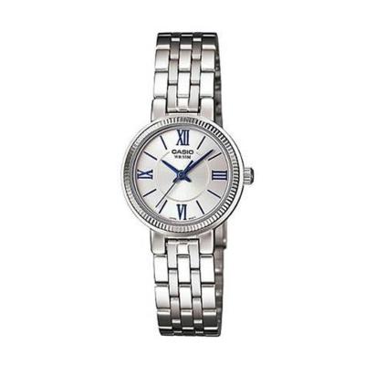 Casio Analog LTP-1375D-7A2VDF Silver Jam Tangan Wanita