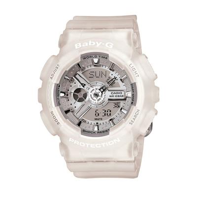 Casio BABY-G BA-110-7A2 White Silver Jam Tangan Wanita