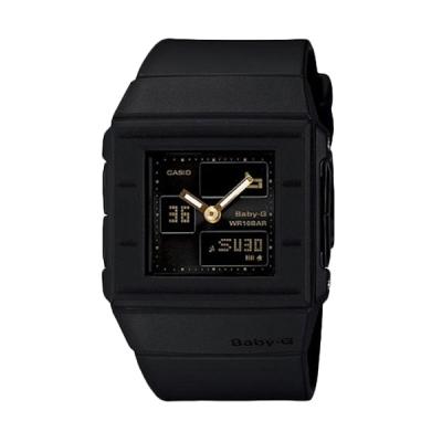 Casio Baby G BGA-200-1E2DR Hitam Jam Tangan WanitaCasio Baby G BGA-200-1E2DR Hitam Jam Tangan Wanita