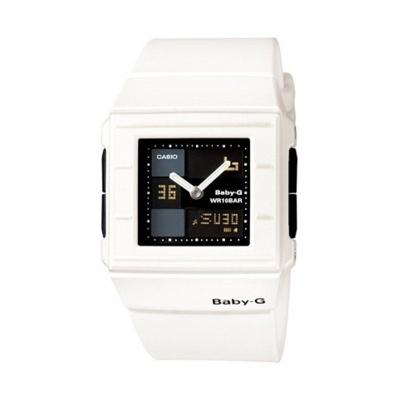 Casio Baby G BGA-200-7E2DR - Putih Hitam - Jam Tangan Wanita