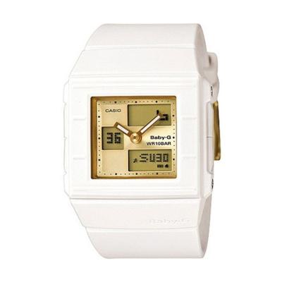 Casio Baby G BGA-200-7E4DR - Putih Gold - Jam Tangan Wanita