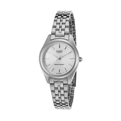 Casio Casual LTP-1129A-7A Silver Jam Tangan Wanita