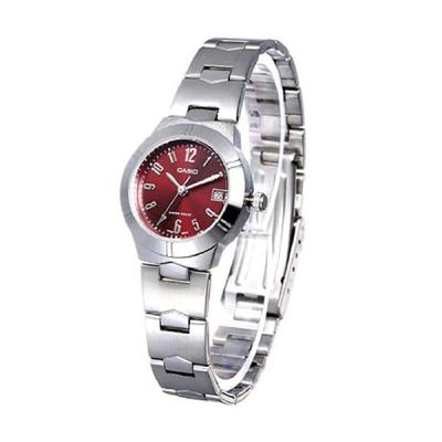 Casio Casual LTP-1241D-4A2 Red Jam Tangan Wanita