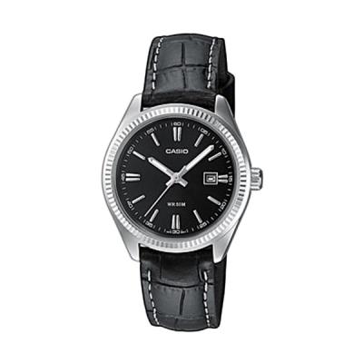 Casio Casual LTP-1302L-1A Black Jam Tangan Pria