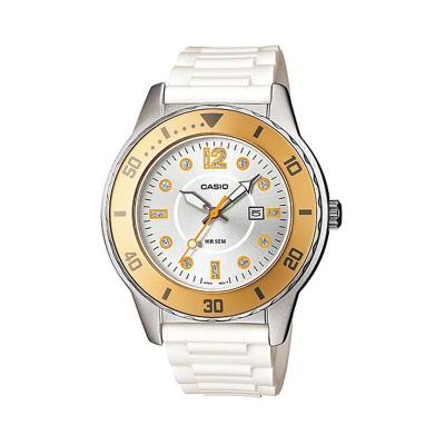 Casio Casual LTP-1330-9A White Gold Jam Tangan Wanita